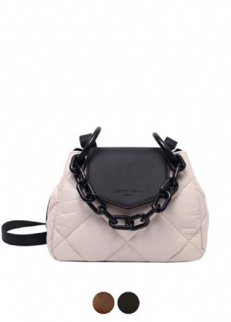 Tamoha Dames Designer Gewatteerde Leren Handtas