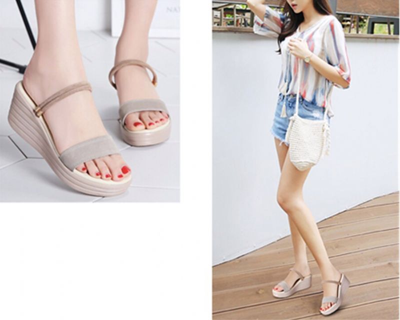 Tan Sandalen - Rood
