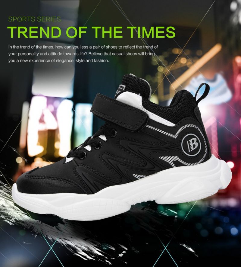 Tanji Jongenshoge Top Sneaker - Olijfgroen