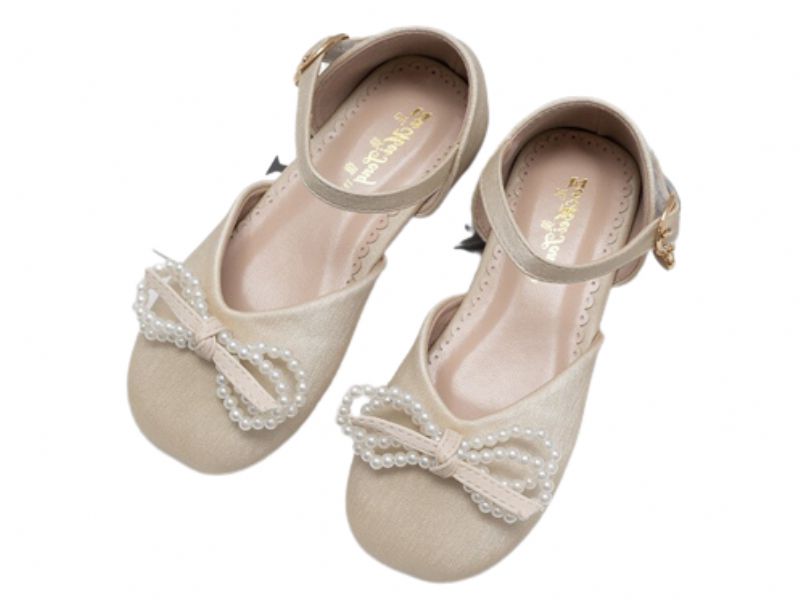 Tarah Meisjes Platte Schoenen - Beige