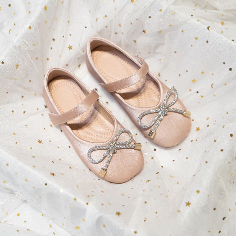 Tarah Meisjes Platte Schoenen - Beige