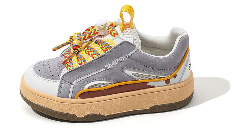 Targerian Unisex Casual Sneaker Voor Kinderen - Grijs