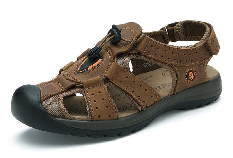 Tarred Heren Fashion Sandaal - Olijf