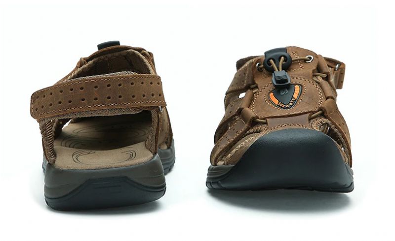 Tarred Heren Fashion Sandaal - Olijf
