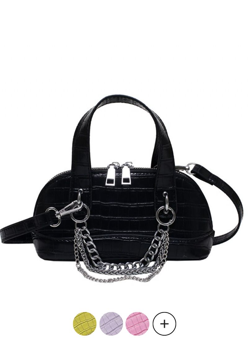 Tedy Dames Kunstleren Schouder Handtas