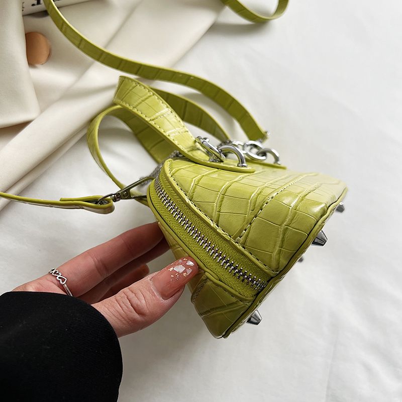 Tedy Dames Kunstleren Schouder Handtas - Zwart