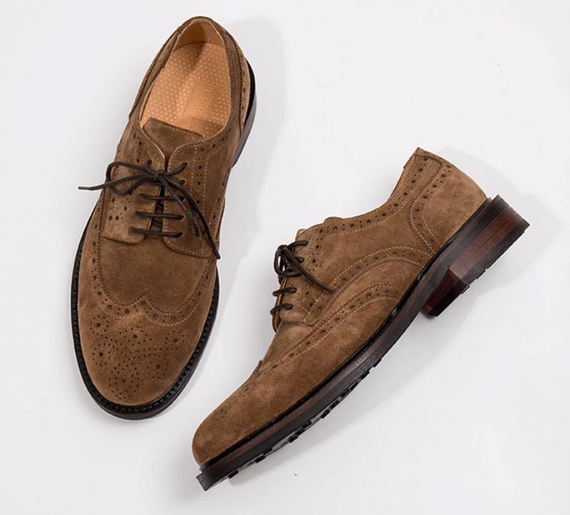 Tedy Heren Oxford Schoenen - Bruin