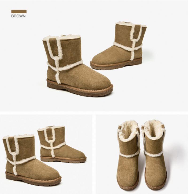 Telana Dames Booties Enkellengte - Bruin