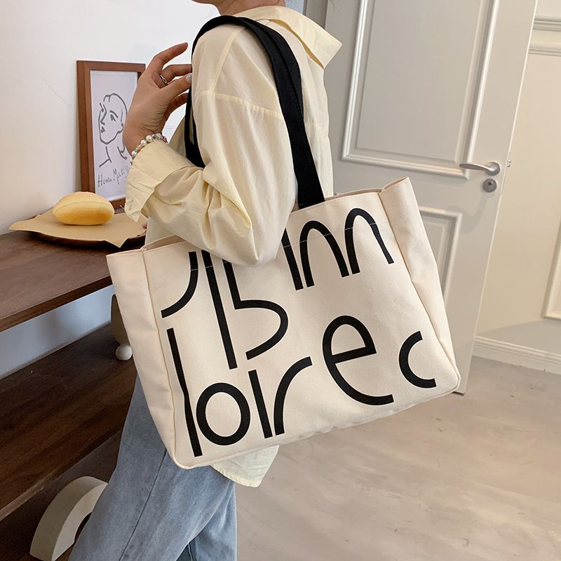 Telly Dames Grote Schouder Handtas - Beige