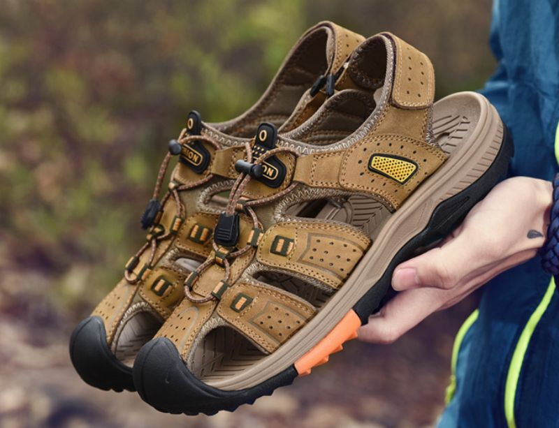 Telly Heren Sandaal - Kaki