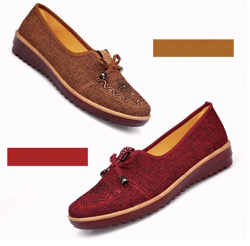 Tender Dames Loafer Schoenen - Rood