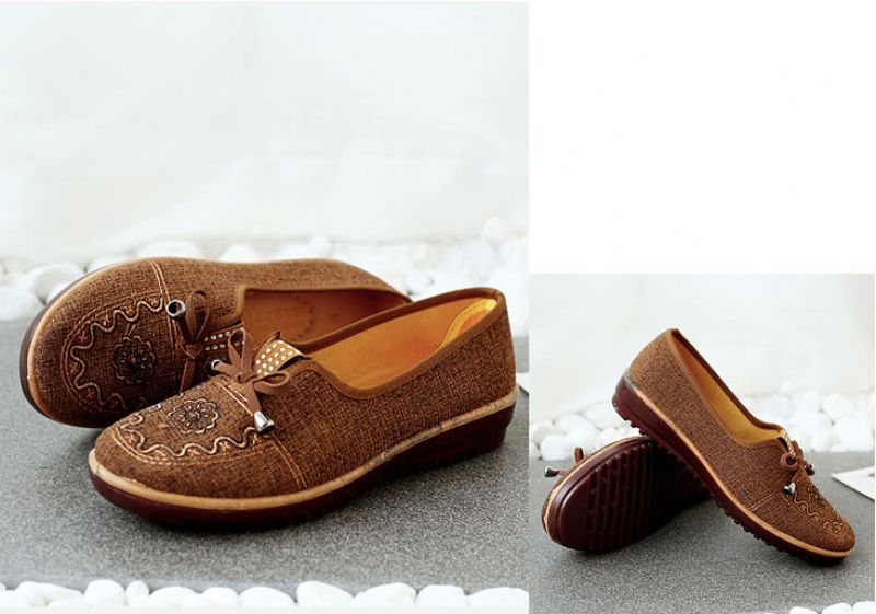 Tender Dames Loafer Schoenen - Rood