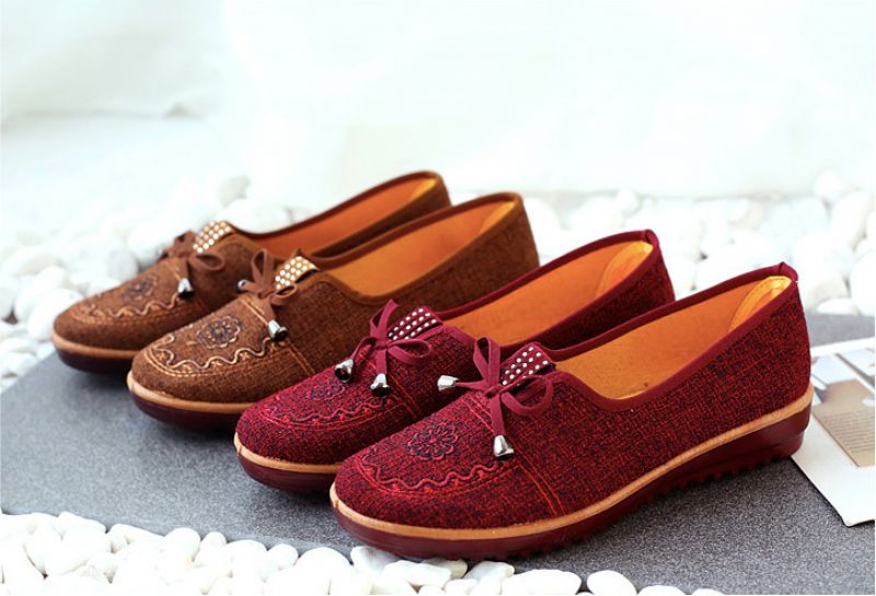 Tender Dames Loafer Schoenen - Rood