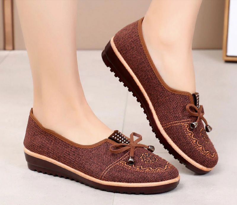 Tender Dames Loafer Schoenen - Rood