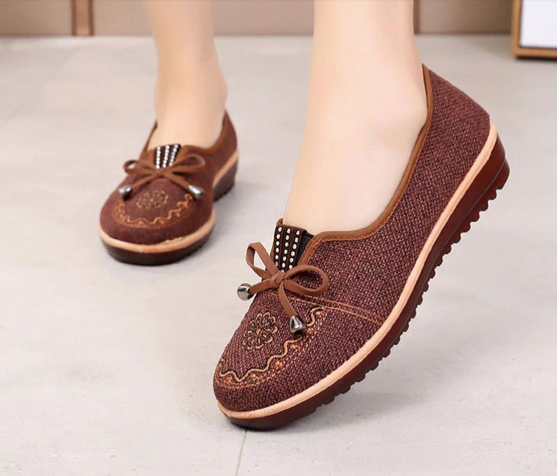 Tender Dames Loafer Schoenen - Rood
