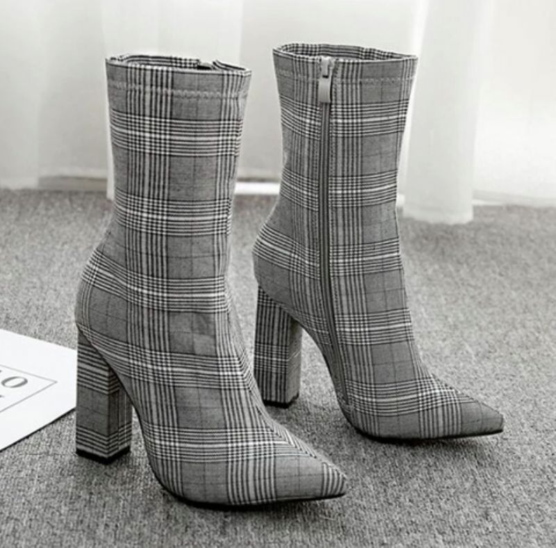 Teo Dames Dress Boots - Grijs
