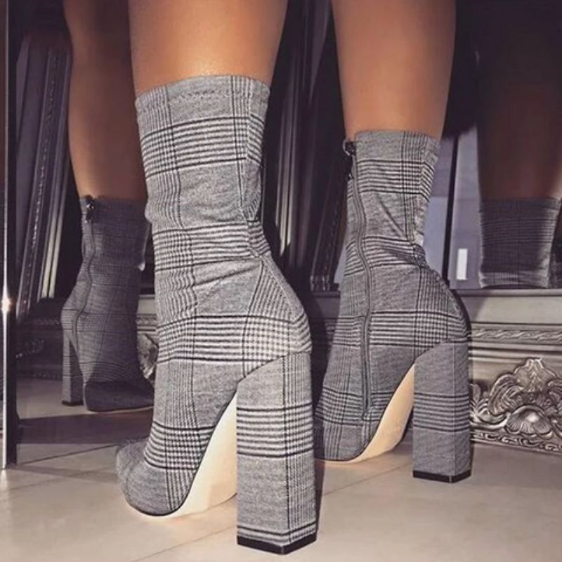 Teo Dames Dress Boots - Grijs