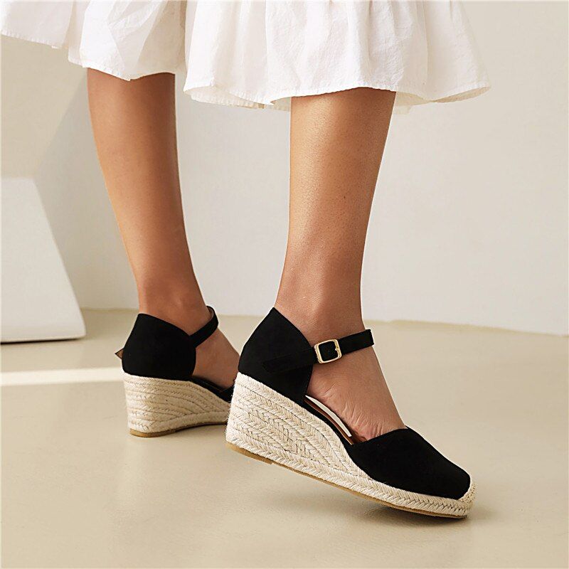 Tere Dames Mode Wedge Schoenen - Roze