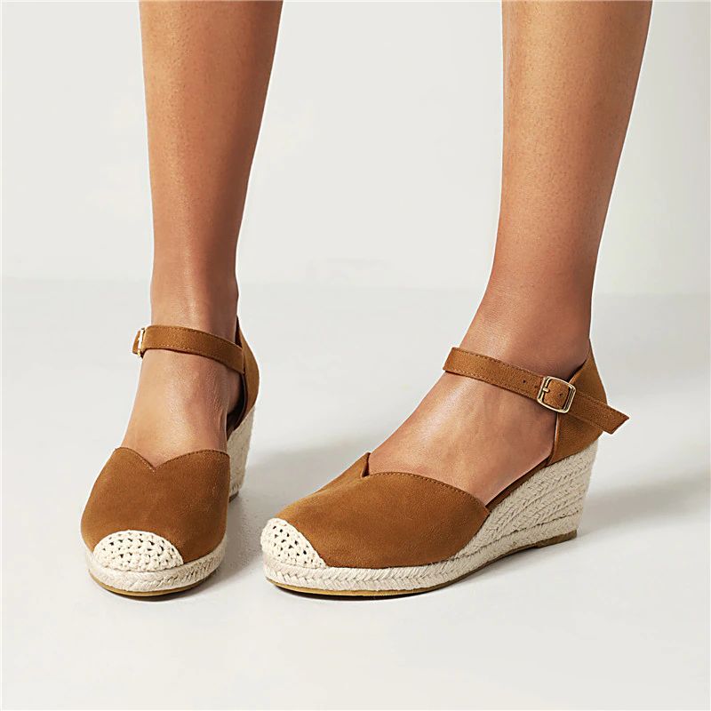 Tere Dames Mode Wedge Schoenen - Roze