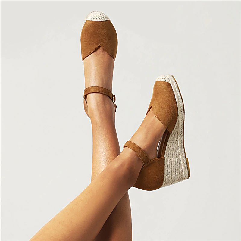 Tere Dames Mode Wedge Schoenen - Roze
