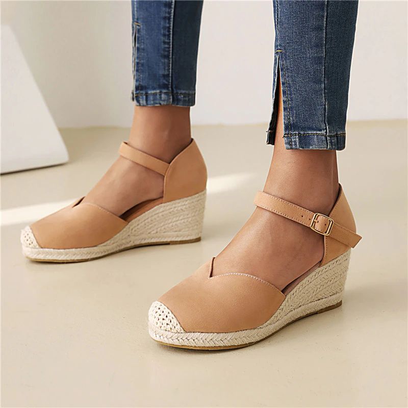 Tere Dames Mode Wedge Schoenen - Roze