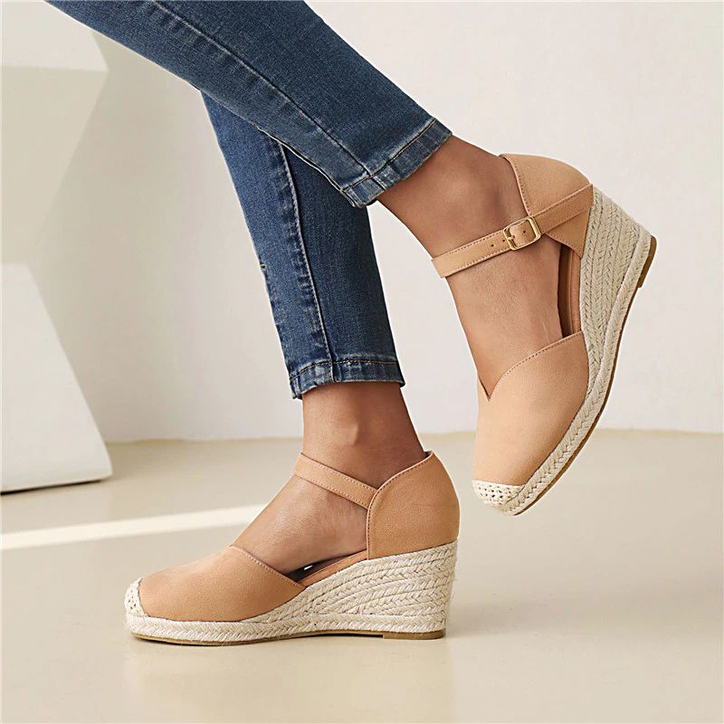 Tere Dames Mode Wedge Schoenen - Roze