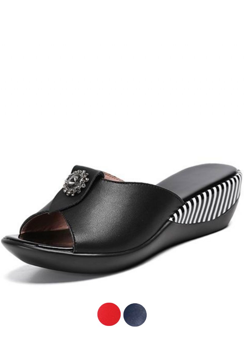 Teresa Dames Antislip Slipper Sandaal