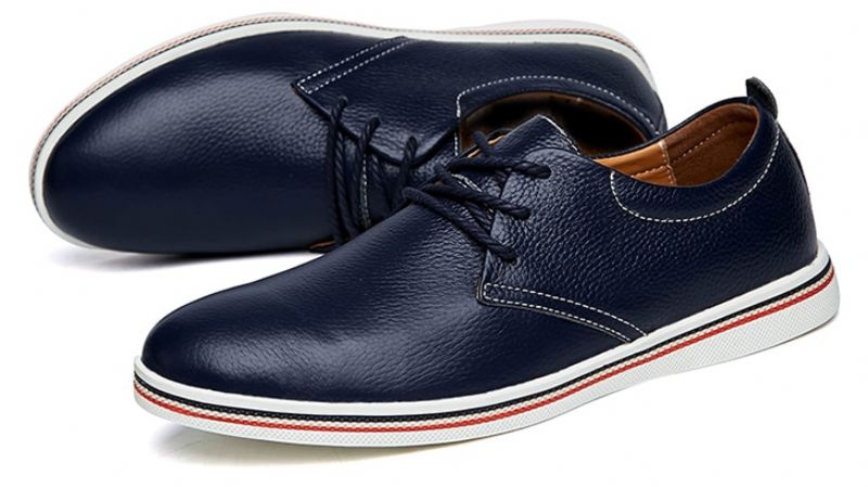 Terry Heren Loafer Schoenen - Blauw