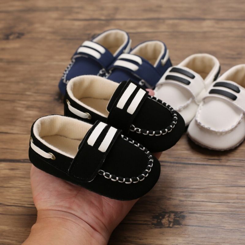 Teseo Baby Jongens Loafers Casual Schoenen - Zwart