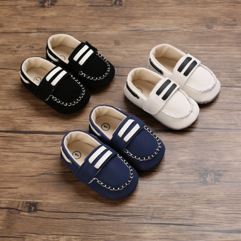 Teseo Baby Jongens Loafers Casual Schoenen - Zwart