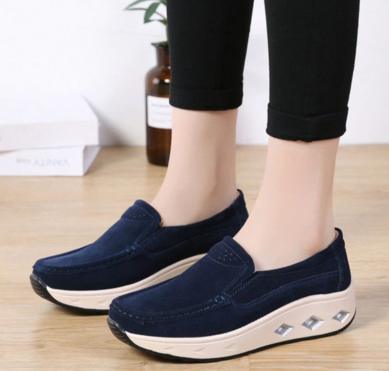 Tessa Dames Air Cushion Platformschoenen - Rood