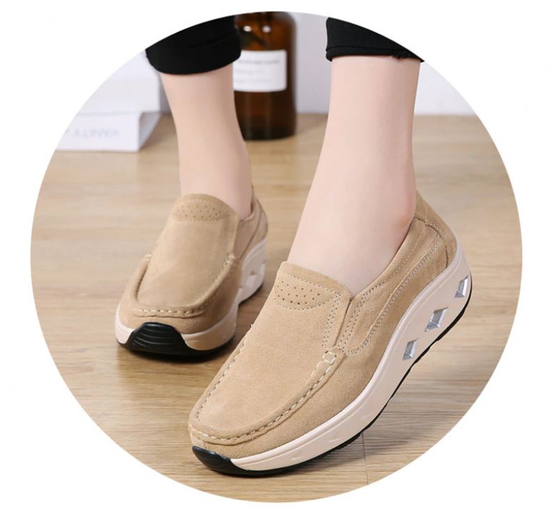 Tessa Dames Air Cushion Platformschoenen - Rood