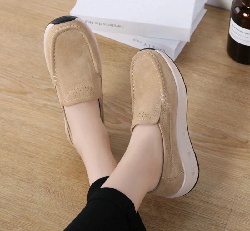 Tessa Dames Air Cushion Platformschoenen - Rood