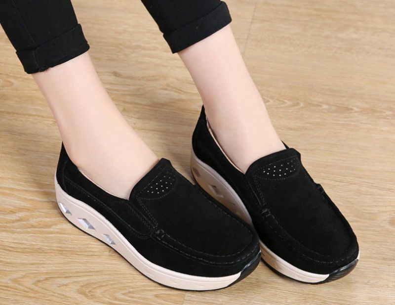 Tessa Dames Air Cushion Platformschoenen - Rood