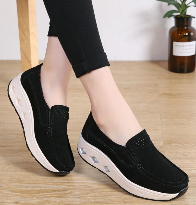 Tessa Dames Air Cushion Platformschoenen - Rood