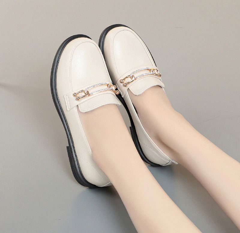 Thalia Loafer Schoenen Voor Dames - Beige