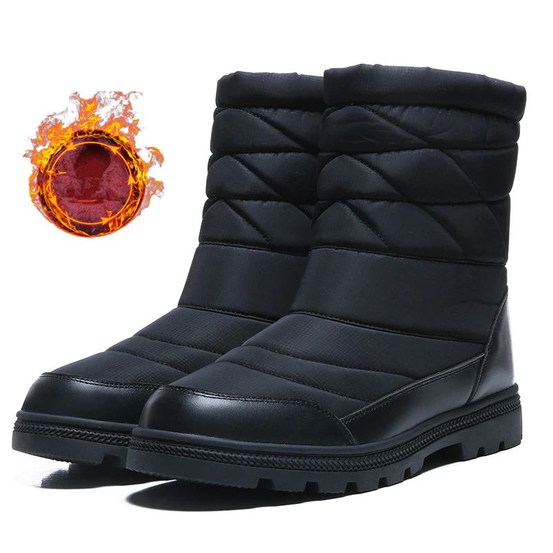 Thanos Heren Winterlaarzen - Zwart