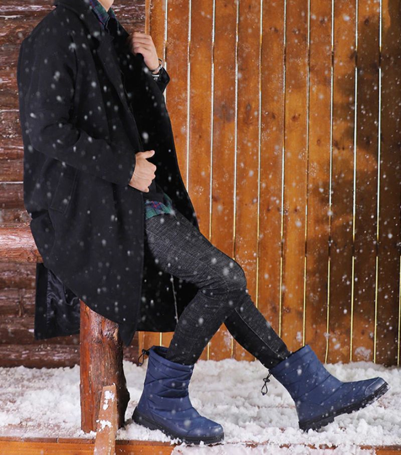 Thanos Heren Winterlaarzen - Zwart