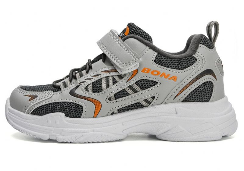 Theo Jongensmode Sneaker - Grijs