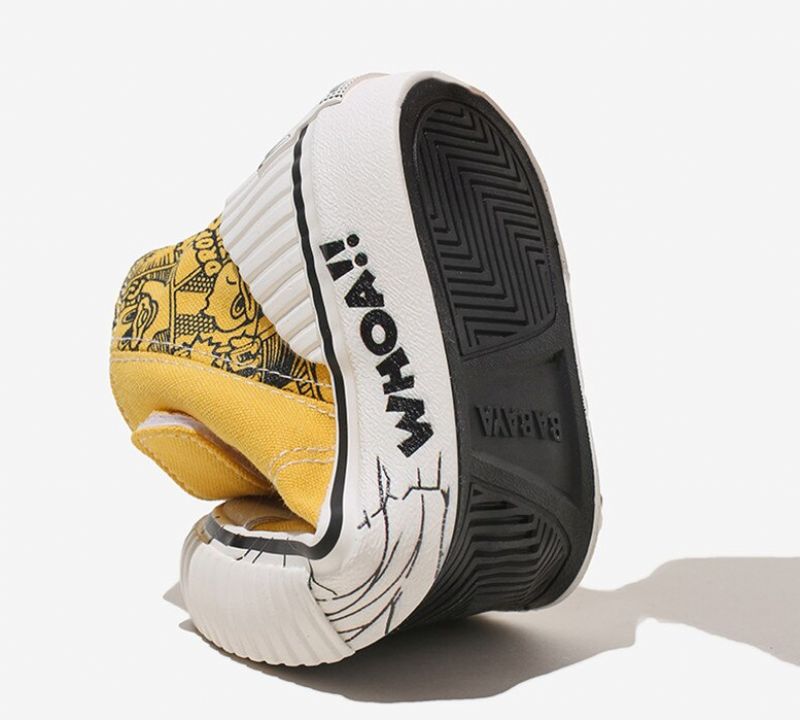 Thiago Jongens High Top Sneaker - Geel