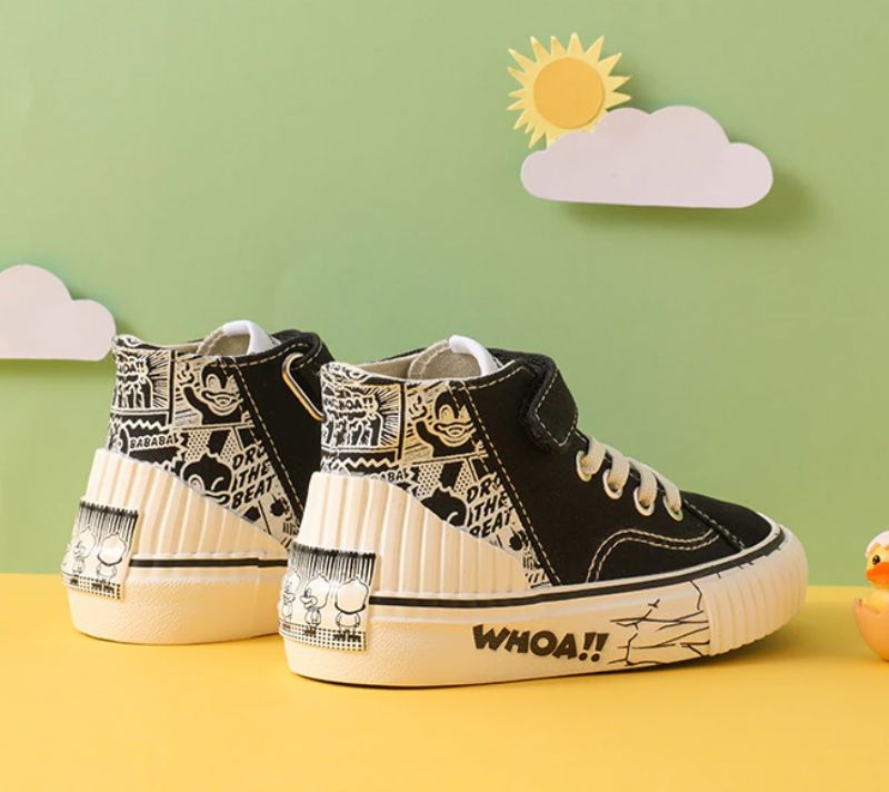 Thiago Jongens High Top Sneaker - Geel