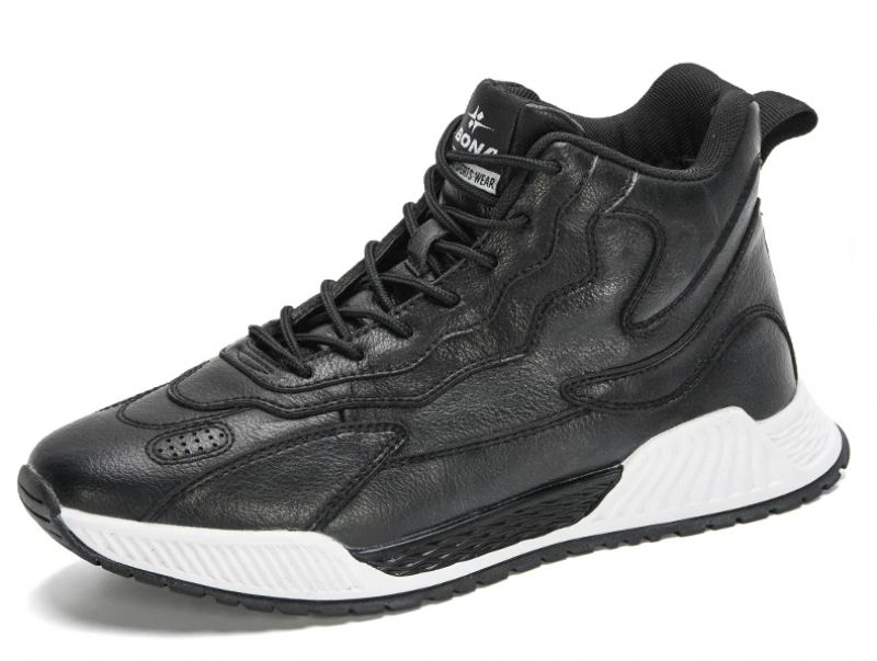 Thibaut Heren Warme Sneakers - Zwart