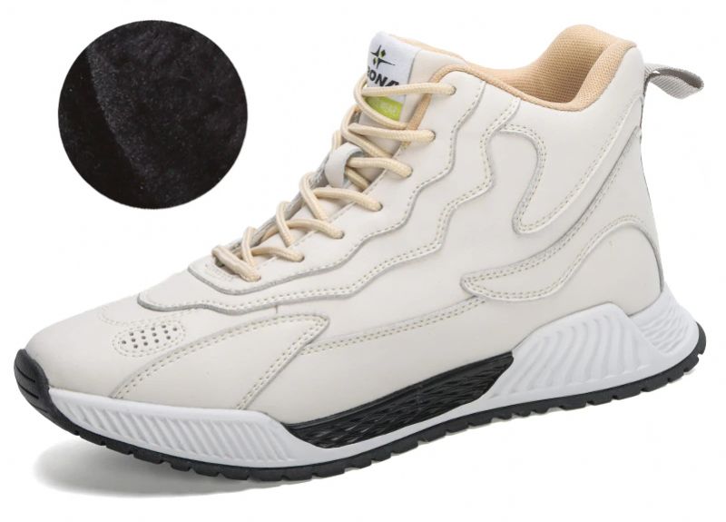 Thibaut Heren Warme Sneakers - Zwart