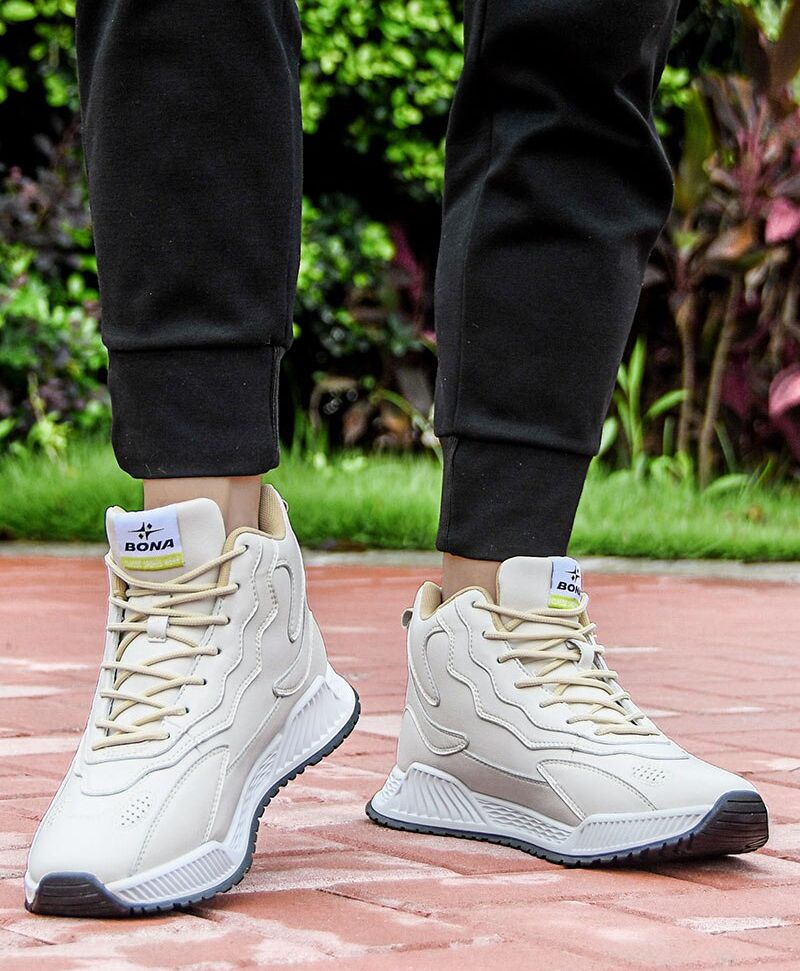 Thibaut Heren Warme Sneakers - Zwart