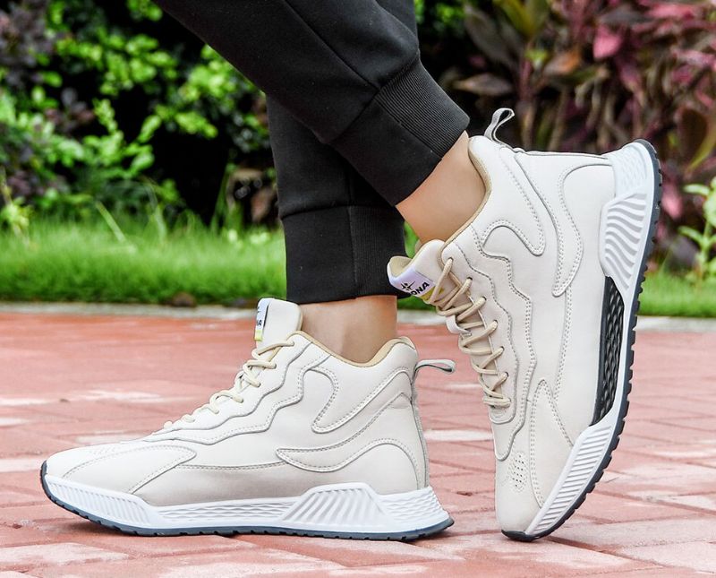 Thibaut Heren Warme Sneakers - Zwart