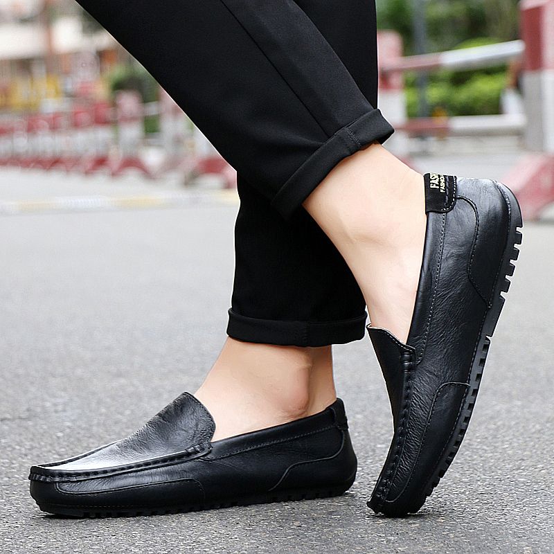 Thomas Heren Loafers Casual Schoenen - Zwart