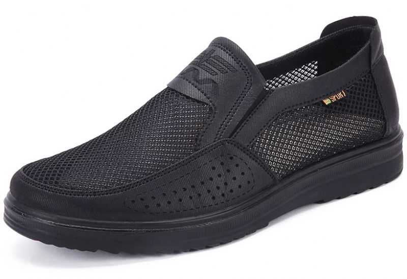 Thomas Heren Slip-ons Zomer Schoenen - Zwart