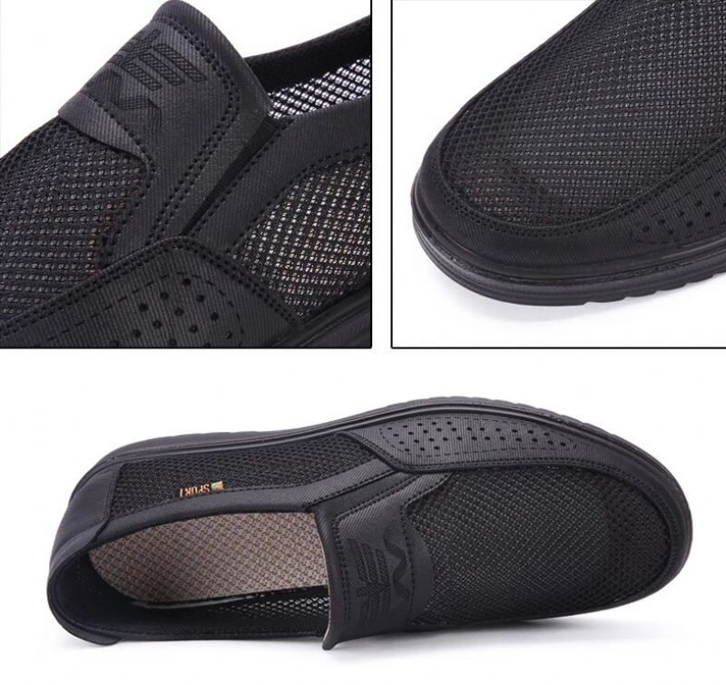Thomas Heren Slip-ons Zomer Schoenen - Zwart