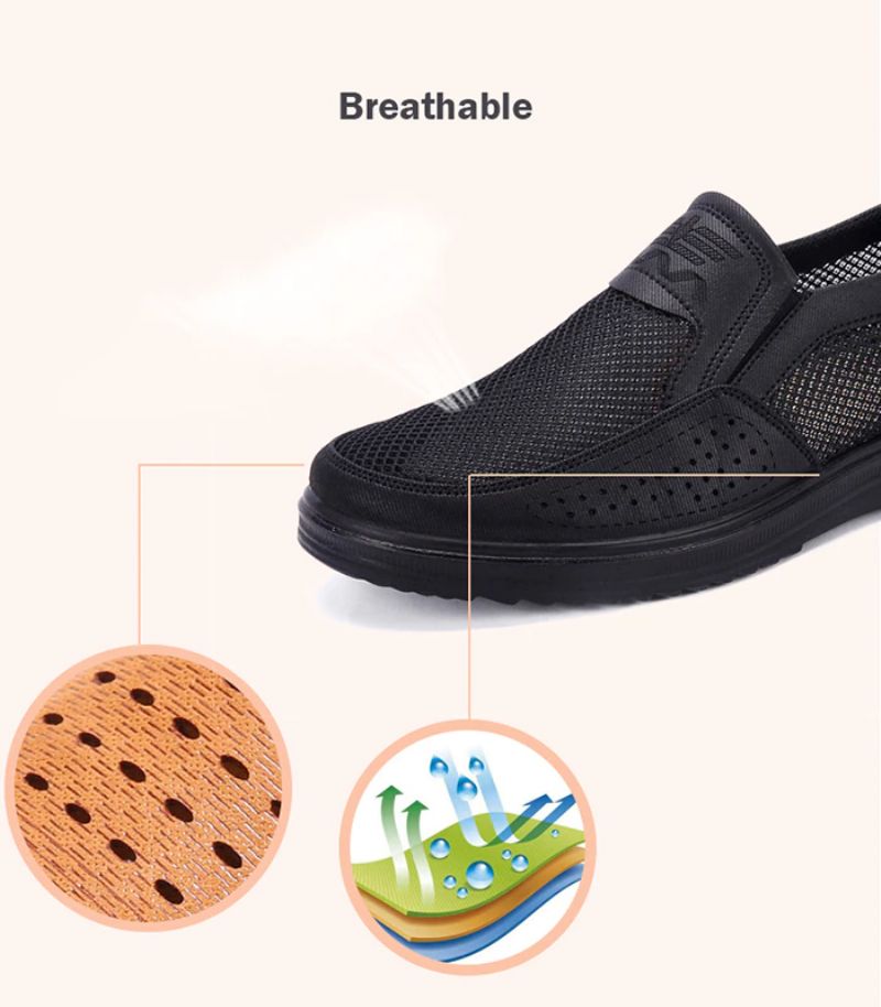 Thomas Heren Slip-ons Zomer Schoenen - Zwart