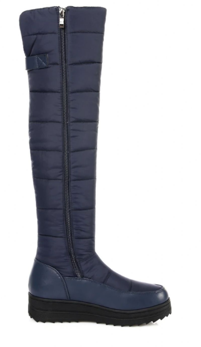 Tiago Dames Over De Knie Sneeuw Laarzen - Blauw